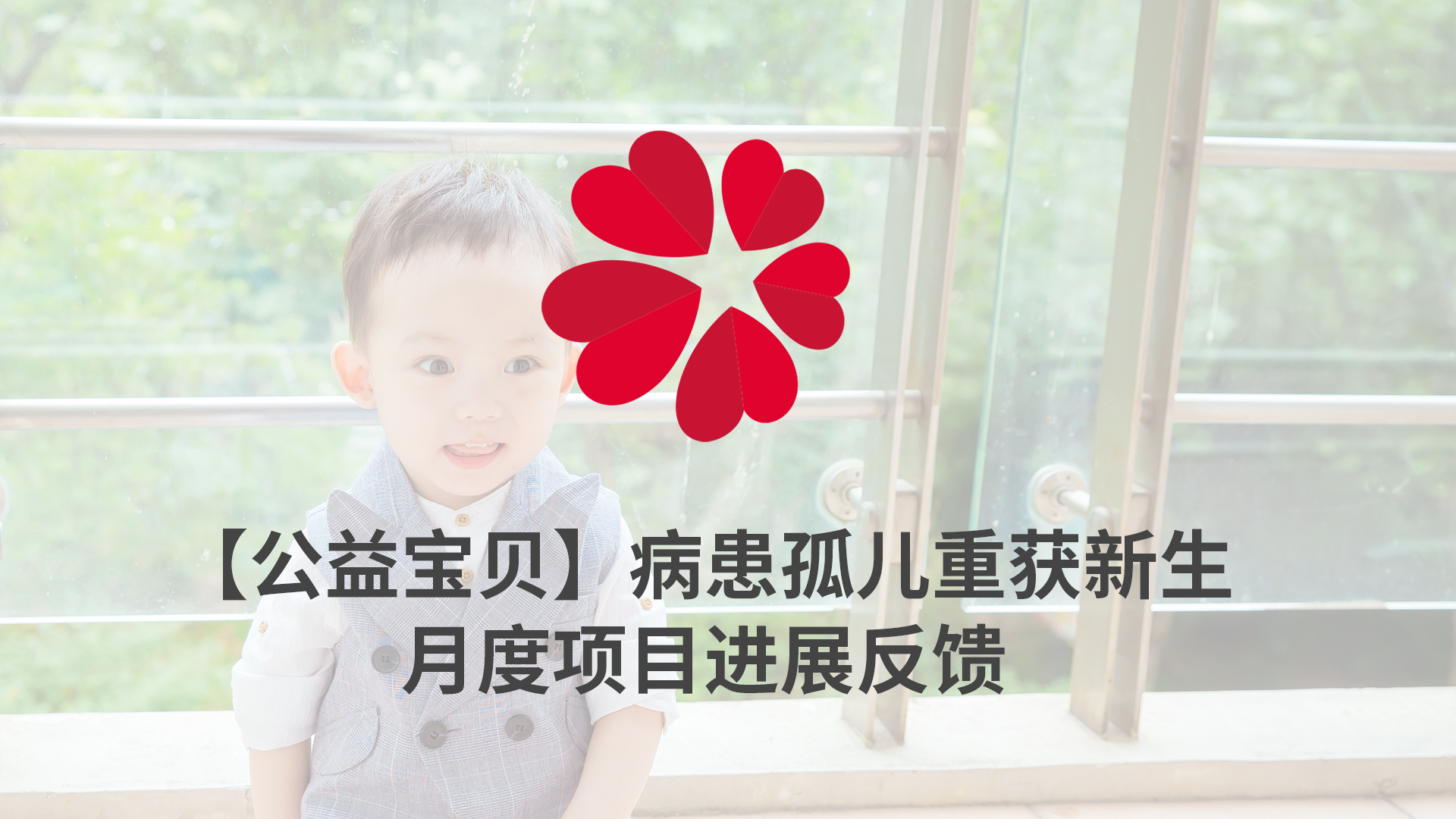 【XIN 益佰项目】病患孤儿重获新生 2023 年 4 月项目进展反馈